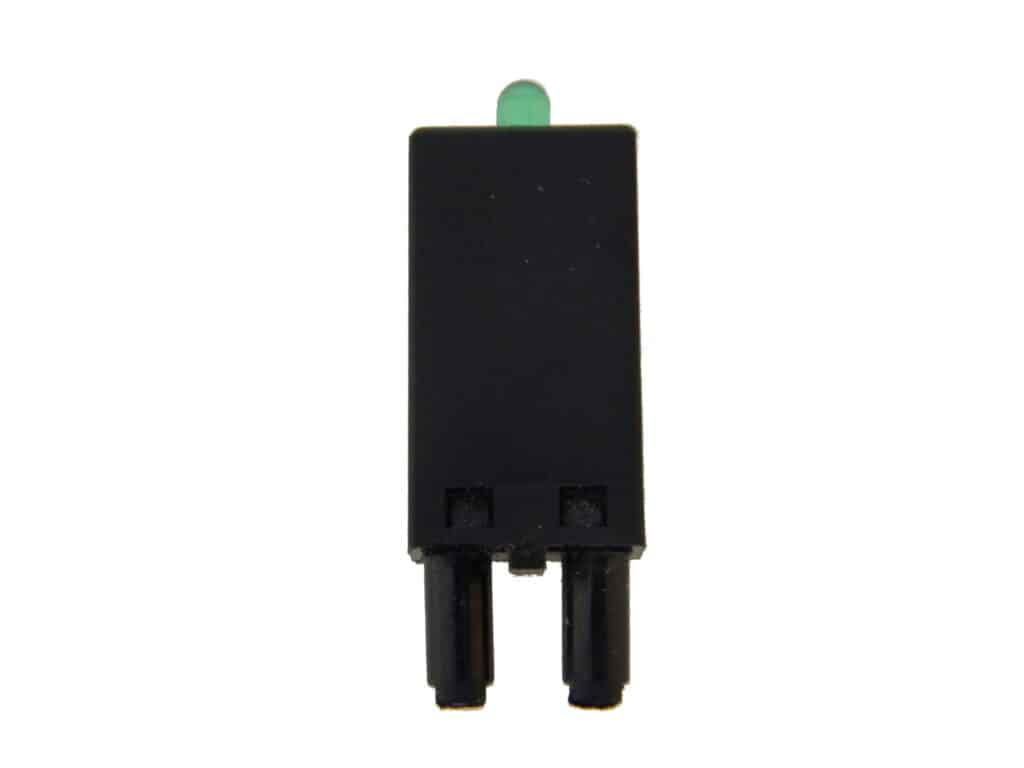 Plug-in LED Module Green with Protection Diode 6-24V - M61G