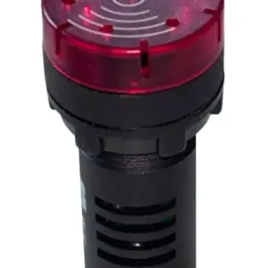 Panel Mount Flashing Buzzer 24Vac/dc