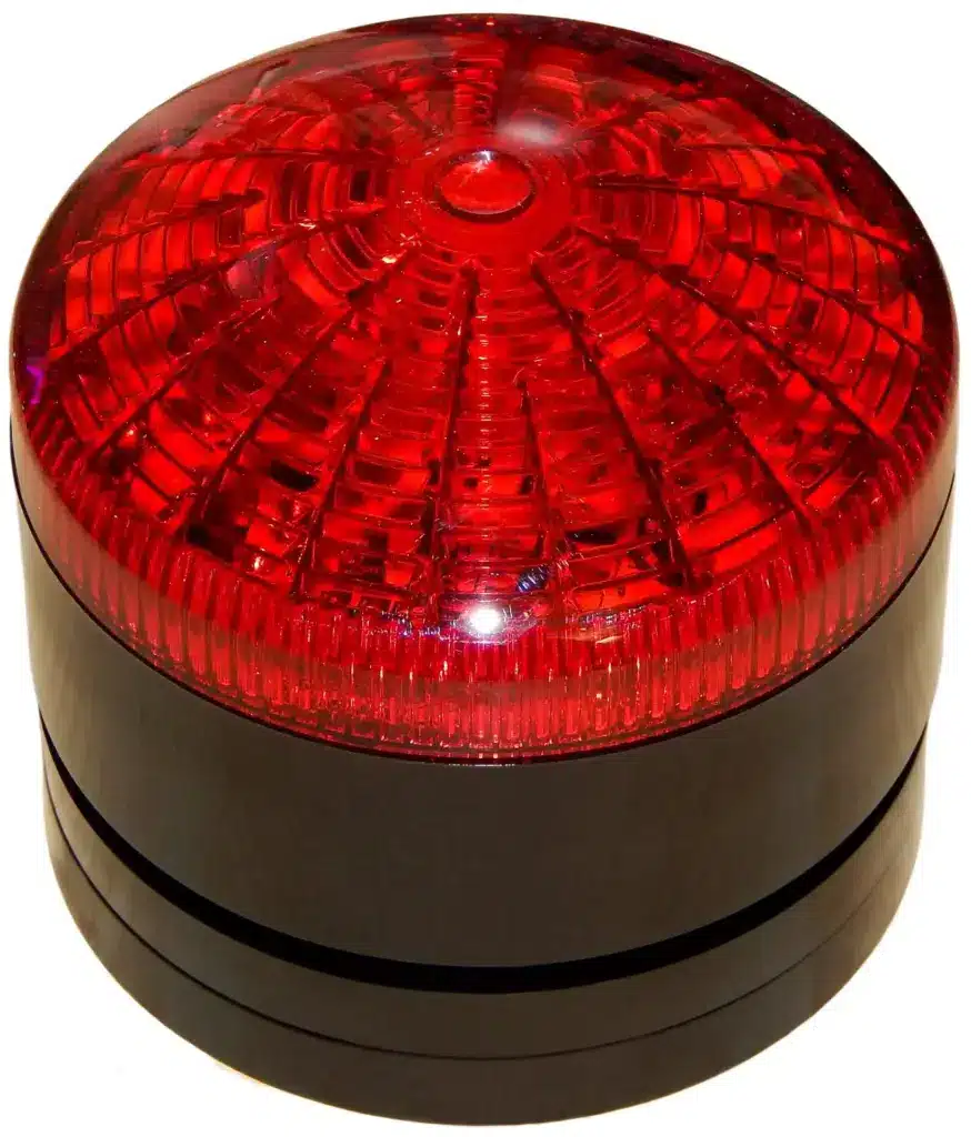 Red Beacon 10-28Vdc