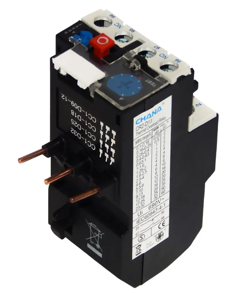 Thermal Overload Relays 23 to 93A