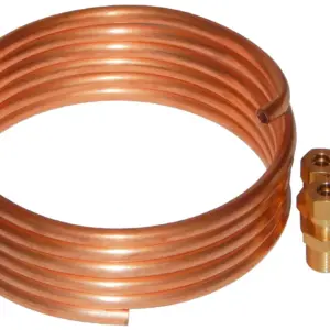 Fittings (2 X 1/8" & 2 X 1/4") & Copper Tube, 2m for Differential Pressure Switch