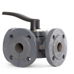 HFE3 100/225 - 100mm 3P Rotary Shoe Valve, Kv 225