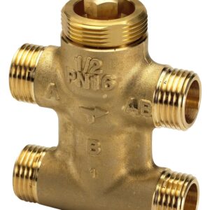 VZL4/20/3.5 - 15mm 4P Fan Coil Valve, Kv 3.5