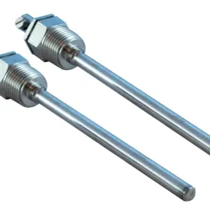 Kamstrup Temperature Sensor Pocket, 1/2" BSP, Length = 140mm.