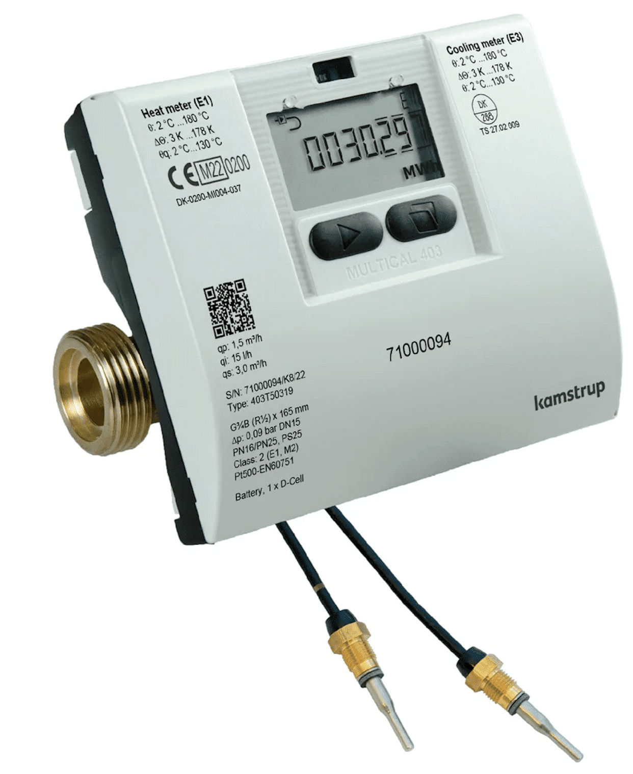 Multical 403 Compact ultrasonic energy meter