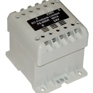 Din Rail Transformer 60VA 230VAC to 24VAC