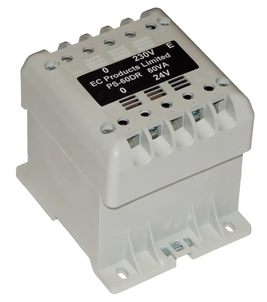 Din Rail Transformer 60VA 230VAC to 24VAC