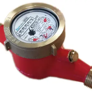 15mm Screwed Hot Water Meter with Pulsed Output