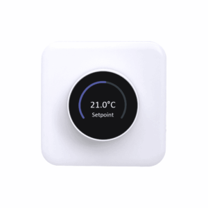 BACnet temperature set point adjust and fan speed adjust with CO2 temperature and humidity monitoring