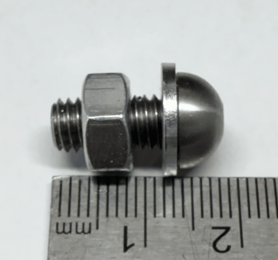 Stainless Steel Blank Button - For mounting your own temperature sensor - Image 5