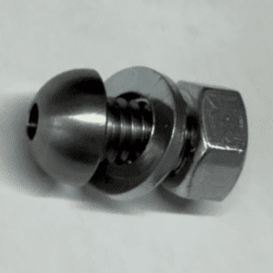 Stainless Steel Blank Button - For mounting your own temperature sensor