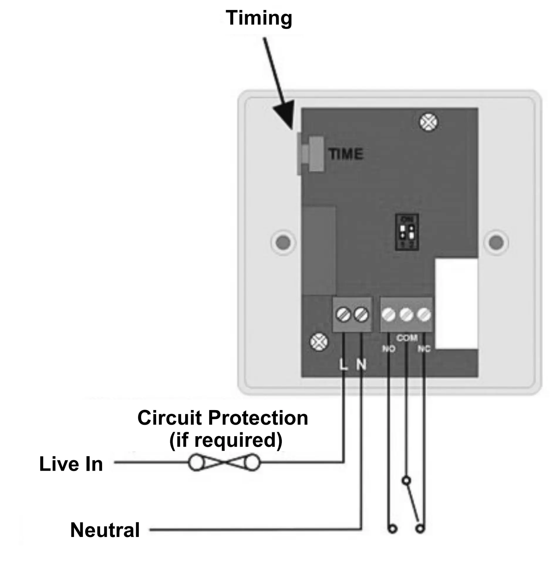Wall Mount Occupancy Sensor 230 Volt - Image 3