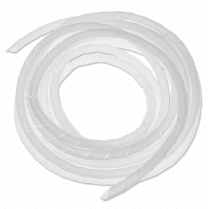 Spiral wrapping band 15mm-100mm white – 10 metres