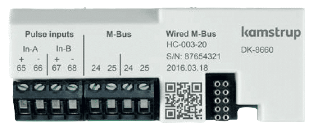 Kamstrup MULTICAL 403 Wired M-Bus Module