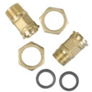 R3/4 M10 nipple for direct sensor, brass