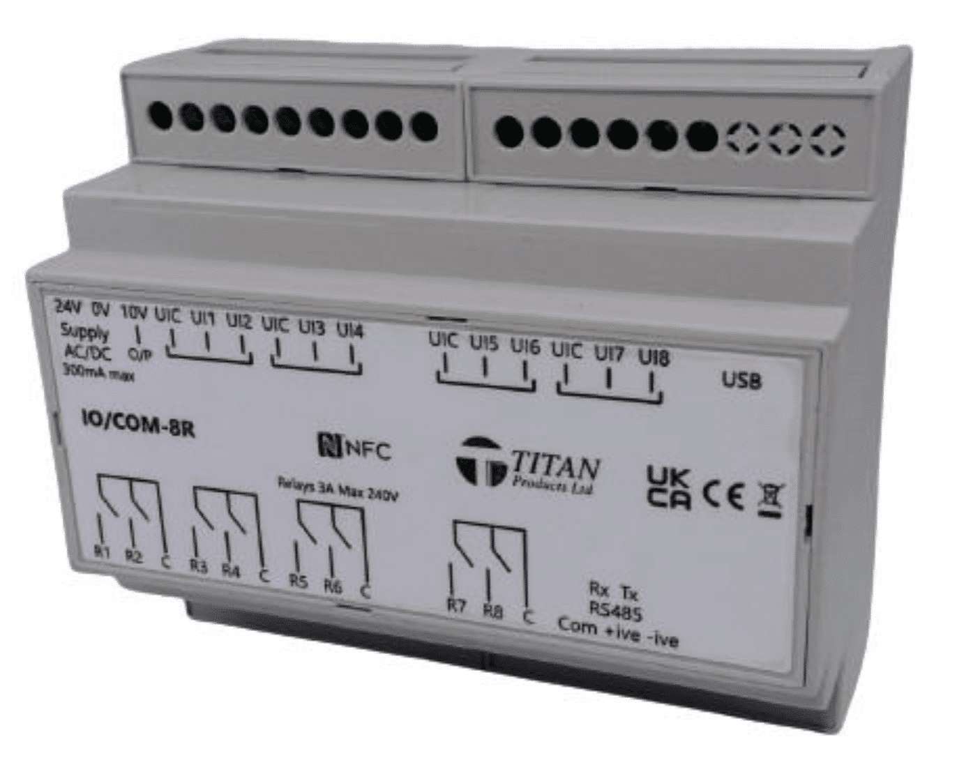Networkable I/O with 8 Universal Inputs and 8 Outputs - Titan - Image 7