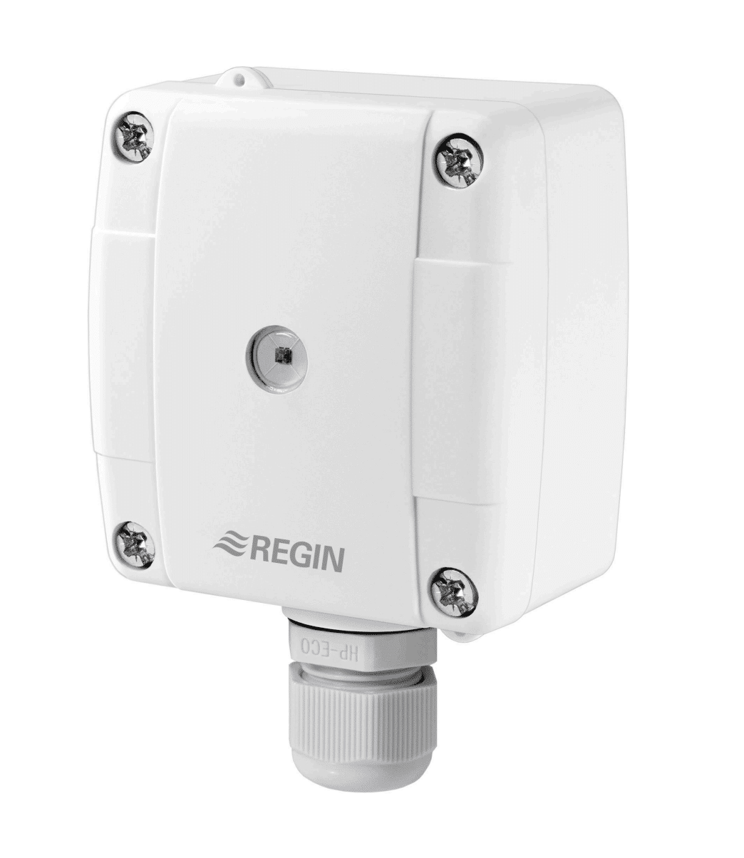 Regin LTWT10N/ PT1000 Lux transmitter - Light Level Transmitter, Wall Mounted, 0-10v, IP65