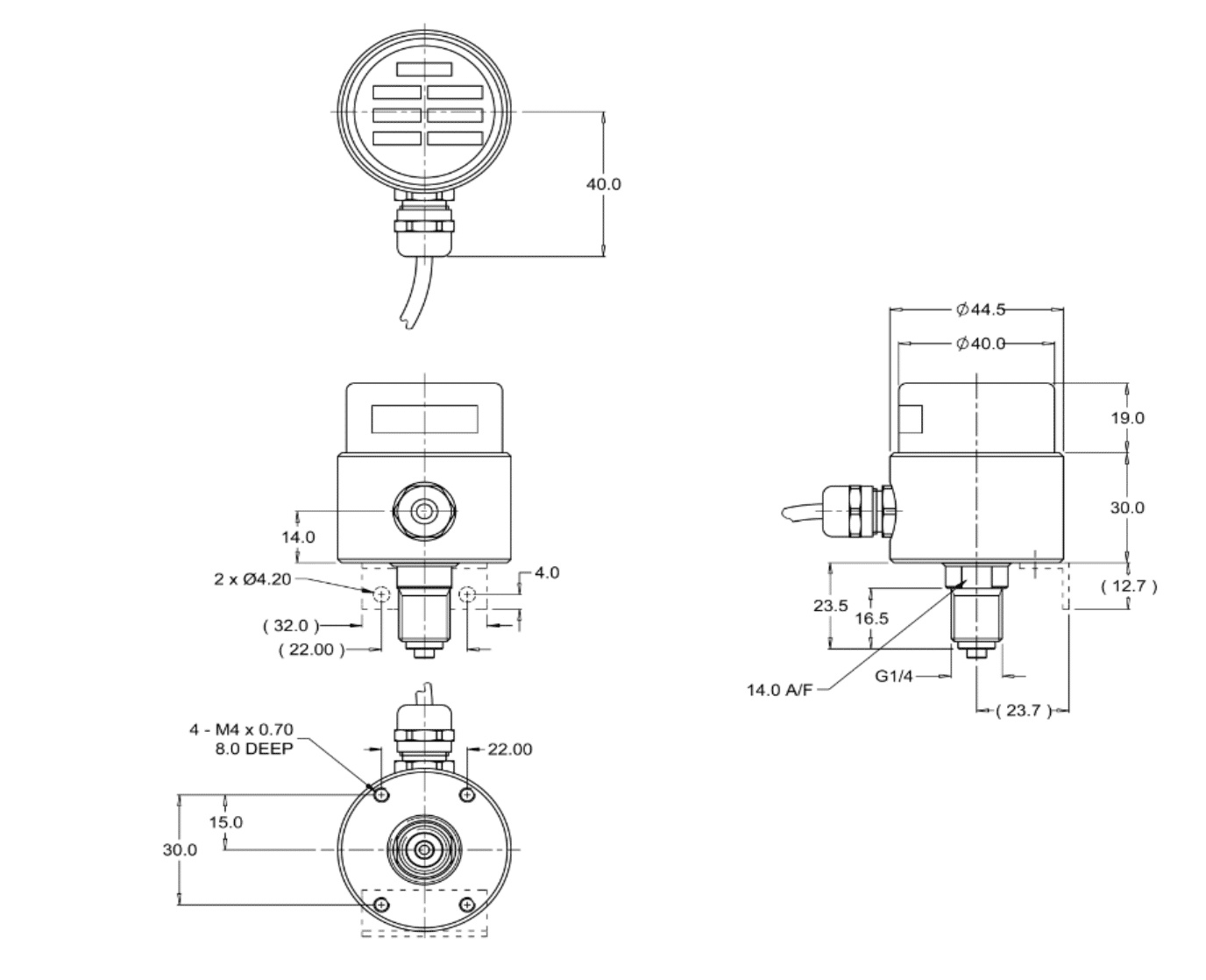 Static Positive Pressure Transmitter 0-10VDC - Bailey & Mackey - Image 2