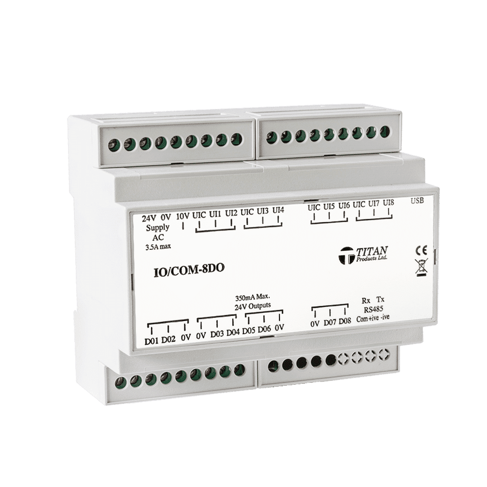 Networkable I/O with 8 Universal Inputs and 8 Outputs - Titan - Image 3