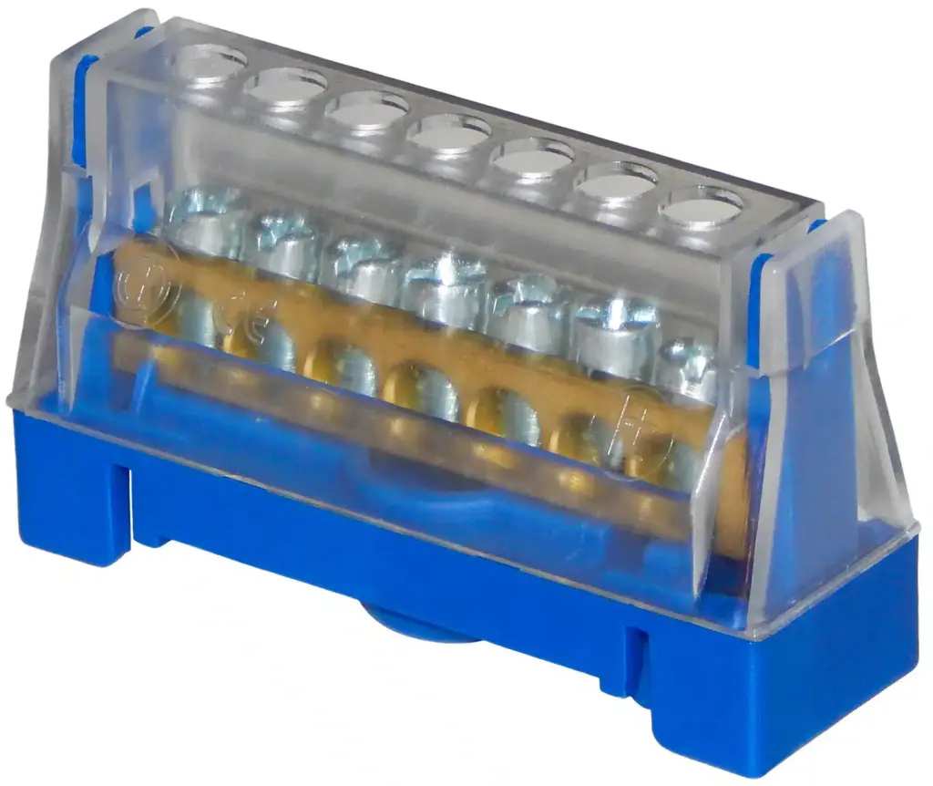 Din Rail Neutral Bar 7 Way