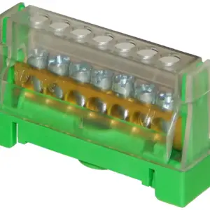 Din Rail Earth Bar 7 Way