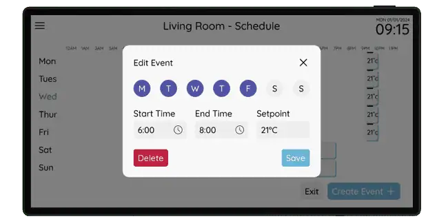 TOUCHSCREEN, MULTI ZONE 7" - Image 2