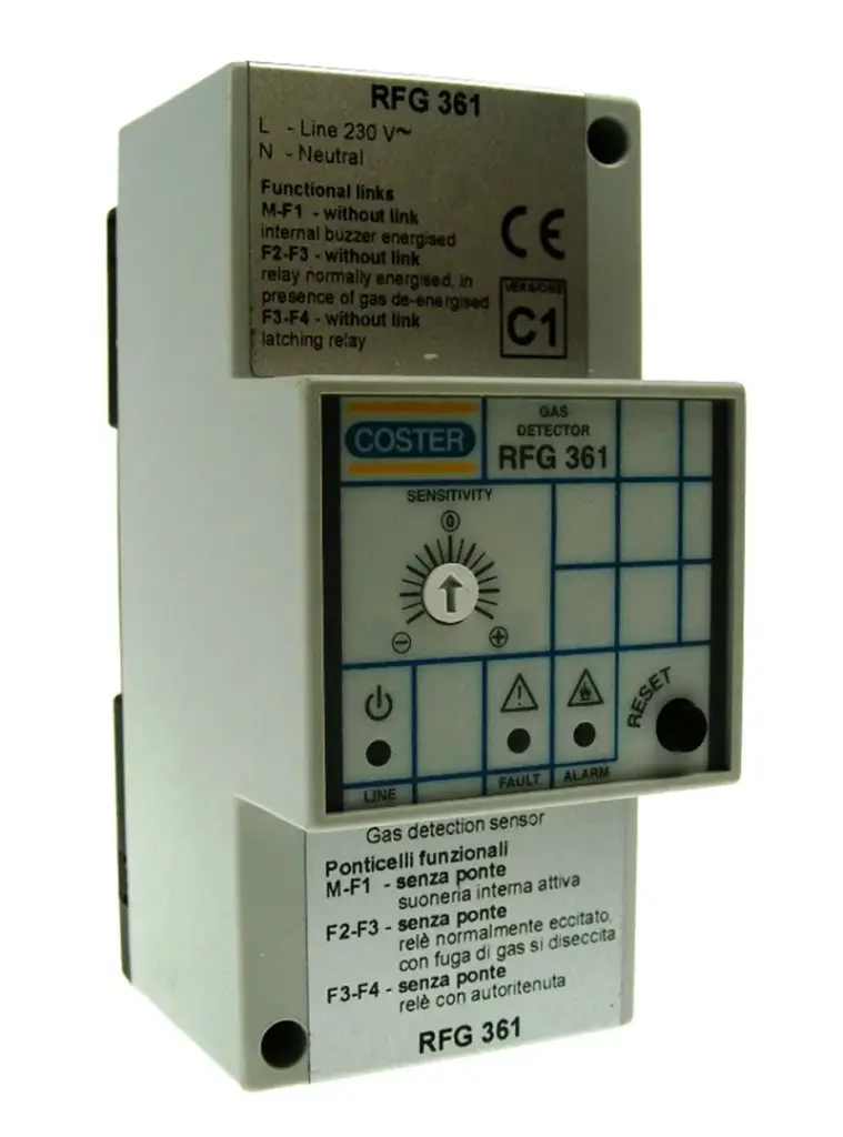 Single Channel Gas Leak Detection Controller GLD361 / RFG361