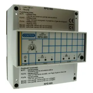Three Channel Gas Leak Detection Controller GLD653 / RFG653