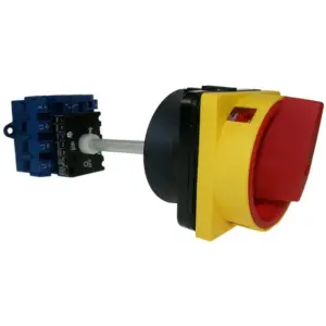Four Pole Door Interlocked Switch Disconnector with 300mm metal shaft – 100A