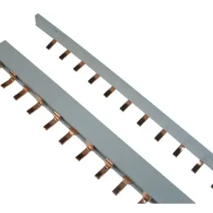 Pin type Busbar – Single pole 63A – 1 metre lengths