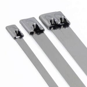 Stainless Steel cable tie 4.6mm x 200mm – pack of 100